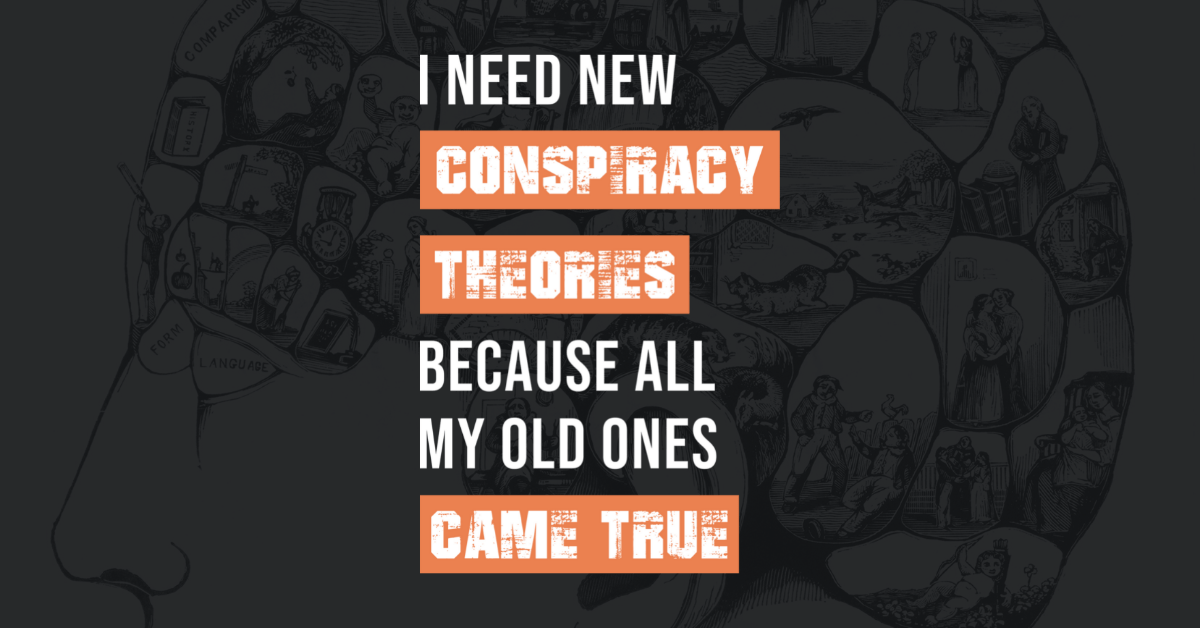 TBP: “Conspiracy Theory” Men’s T-Shirt