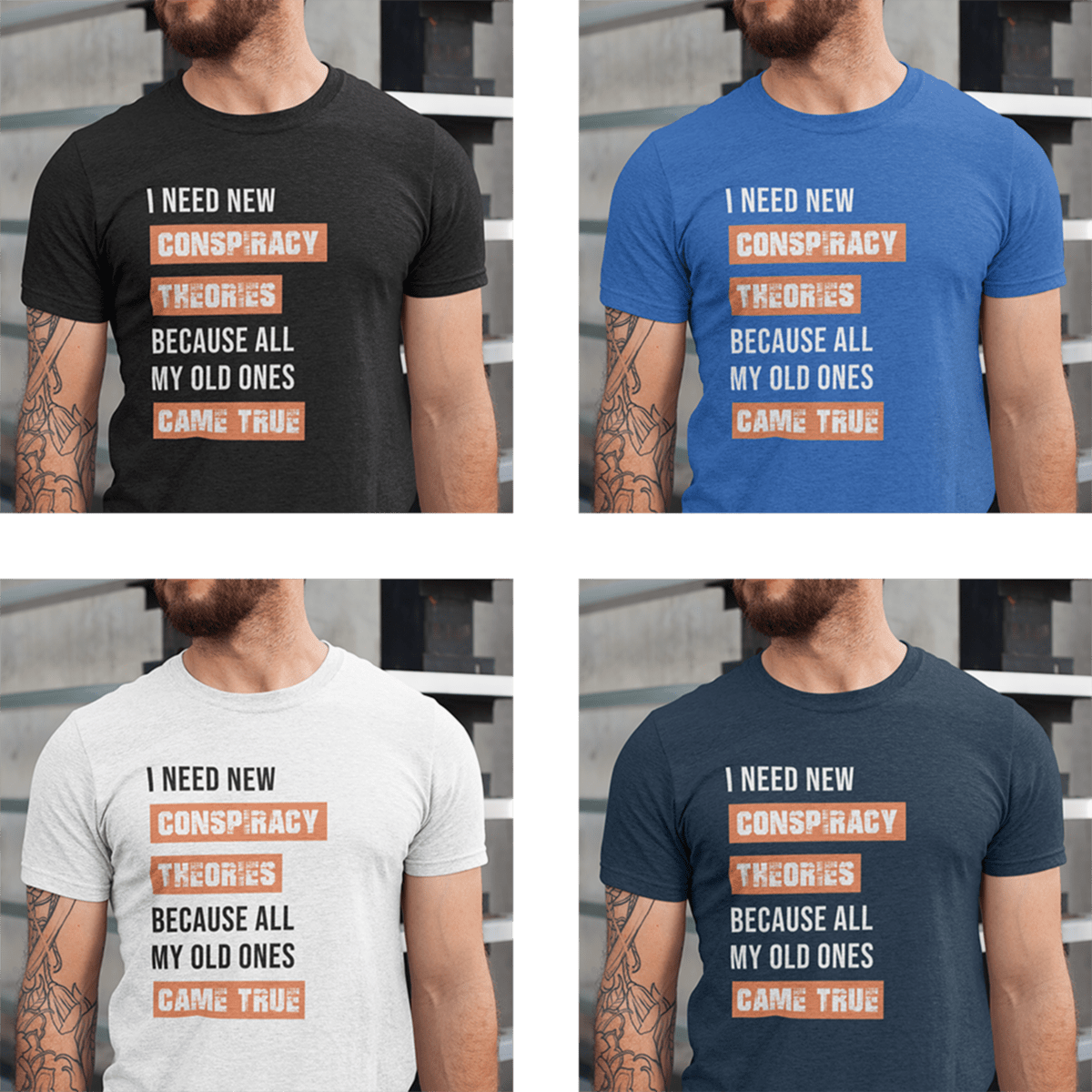 Conspiracy Theory Men's T-shirt