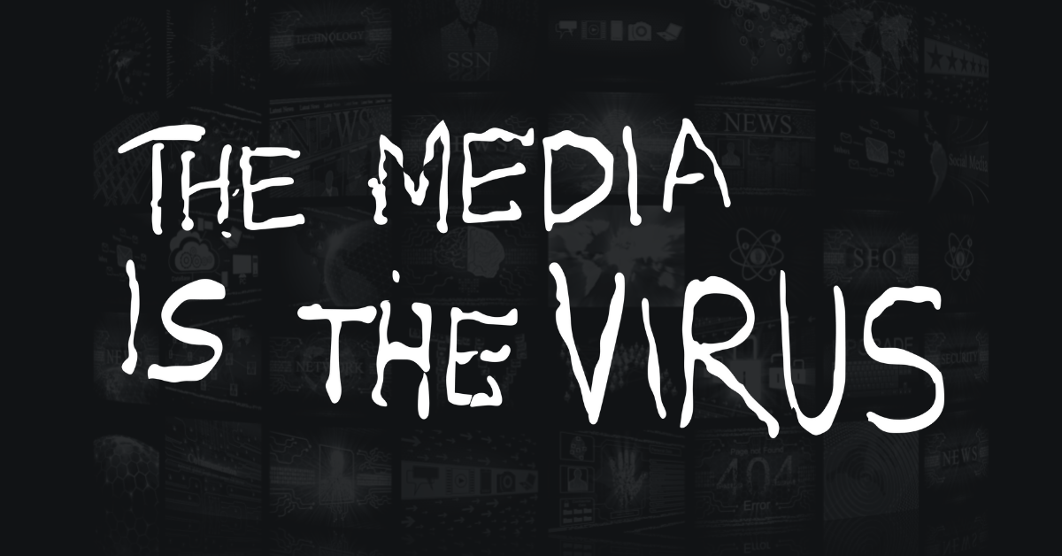 “The Media Is The Virus” Hoodie