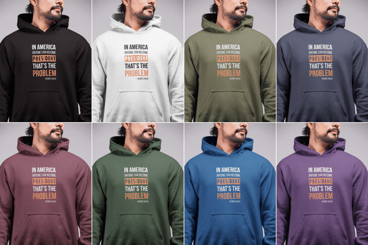 Anyone Can Become President Hoodie