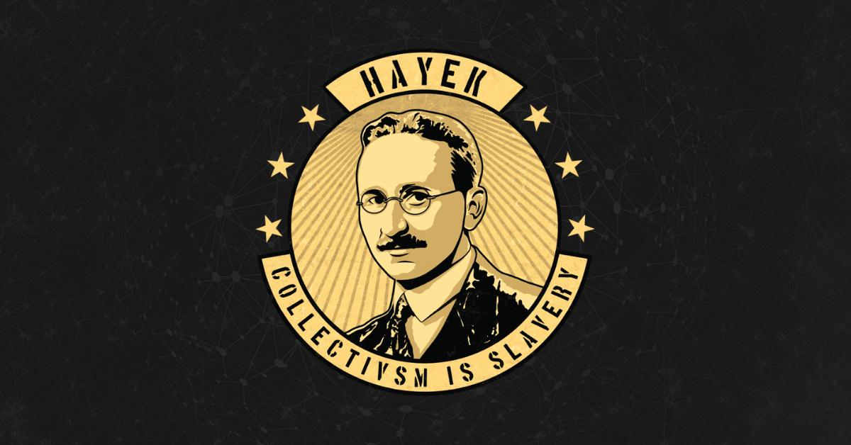 Friedrich Hayek Design + Inspiring Lysander Spooner Quotes