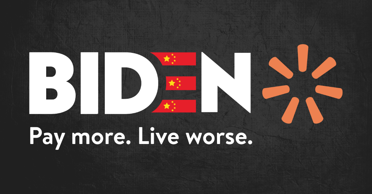 New Design: Biden – Pay More. Live Worse
