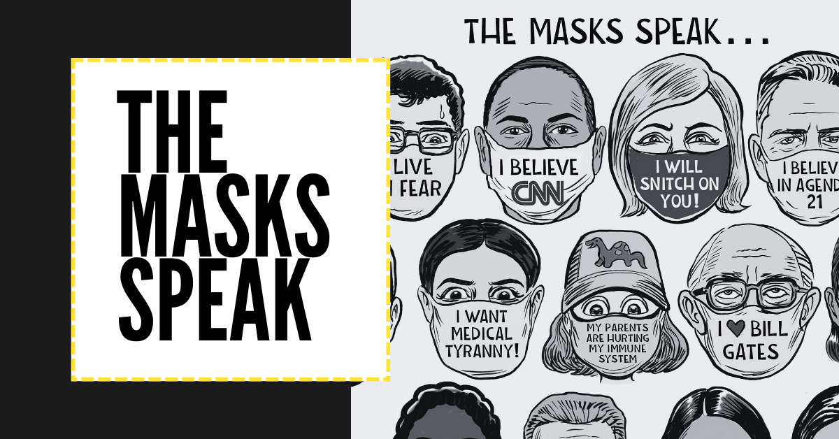 Get your Ben Garrison anti-mask at Libertas Bella!