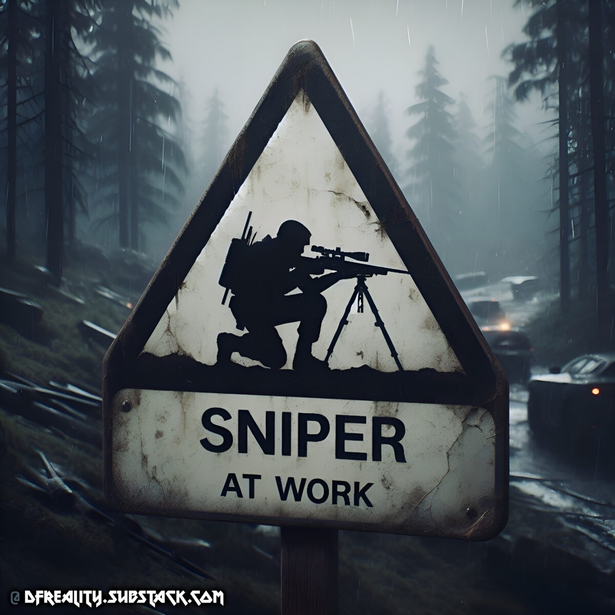 Sniper At Work